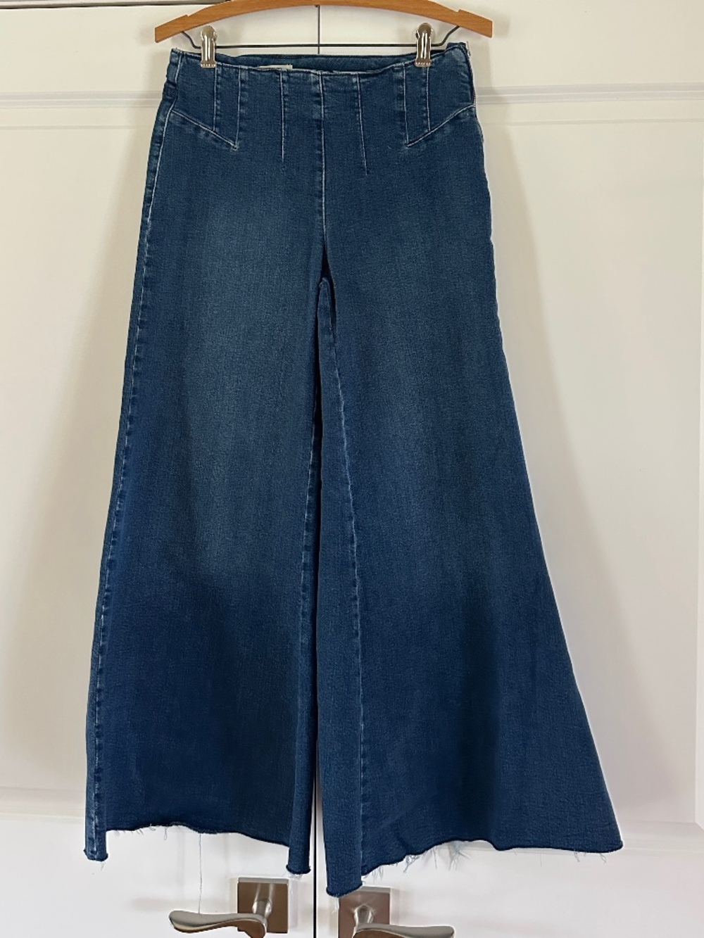 Anthropologie Pilcro Trapeze High Rise Wide Leg Jeans - Picture 2 of 15